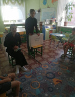Замечательная встреча со старшими ребятпми.