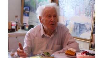 100-летний юбилей фронтовика.