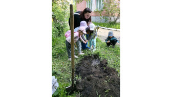 🌳❤️ **Международная акция «Сад Памяти» в нашем детском саду!**.