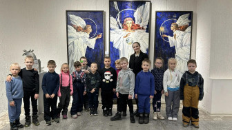 🎨✨ **В гостях у искусства: подготовительная группа "Пчелки" ✨🎨.