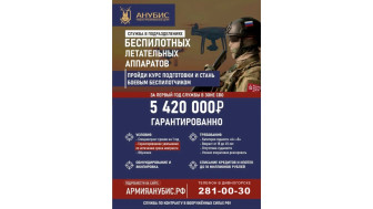 Служба в подразделении беспилотных летательных аппаратов.