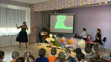 Волшебство искусства в детском саду.