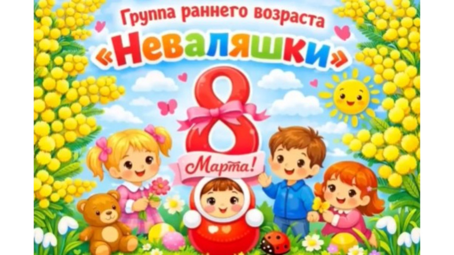 Дорогие мамы группы раннего возраста «Неваляшки»!.