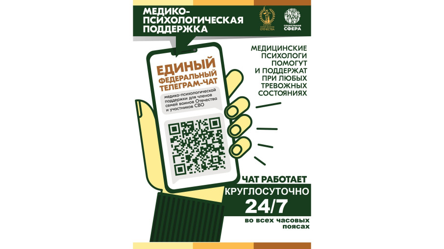 Медико-психологическая помощь участникам СВО.