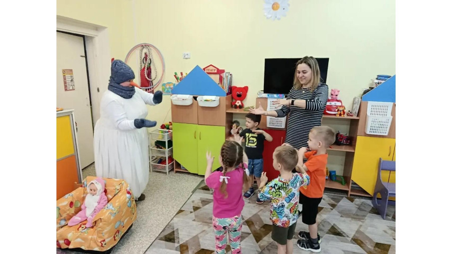 День рождения Снеговика.